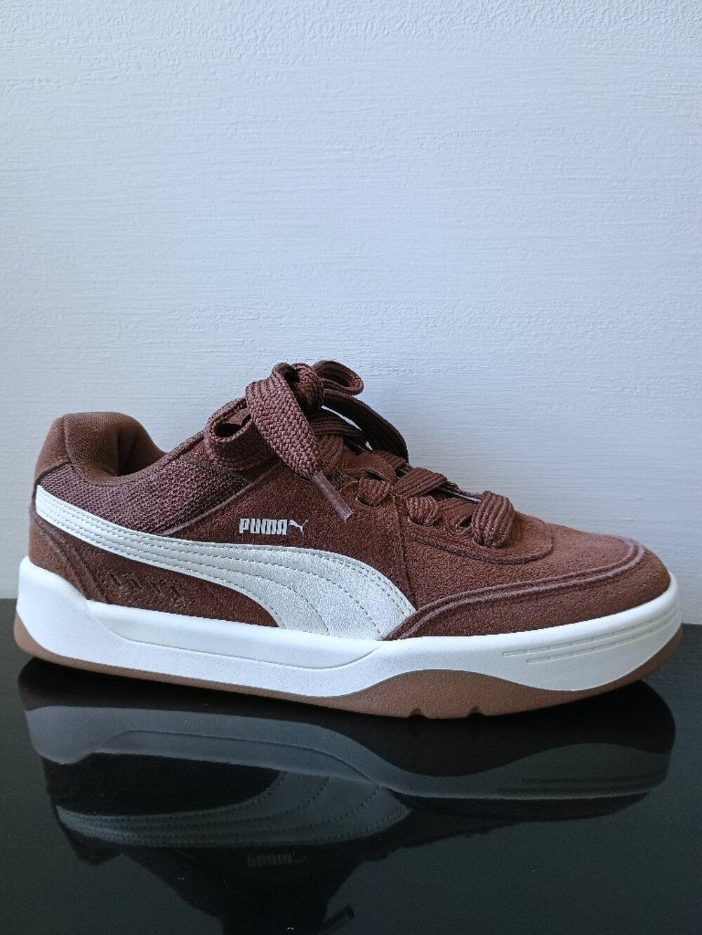 PUMA Men's Park Lifestyle SK8 Sneaker in Timeless Appearance Chestnut Brown